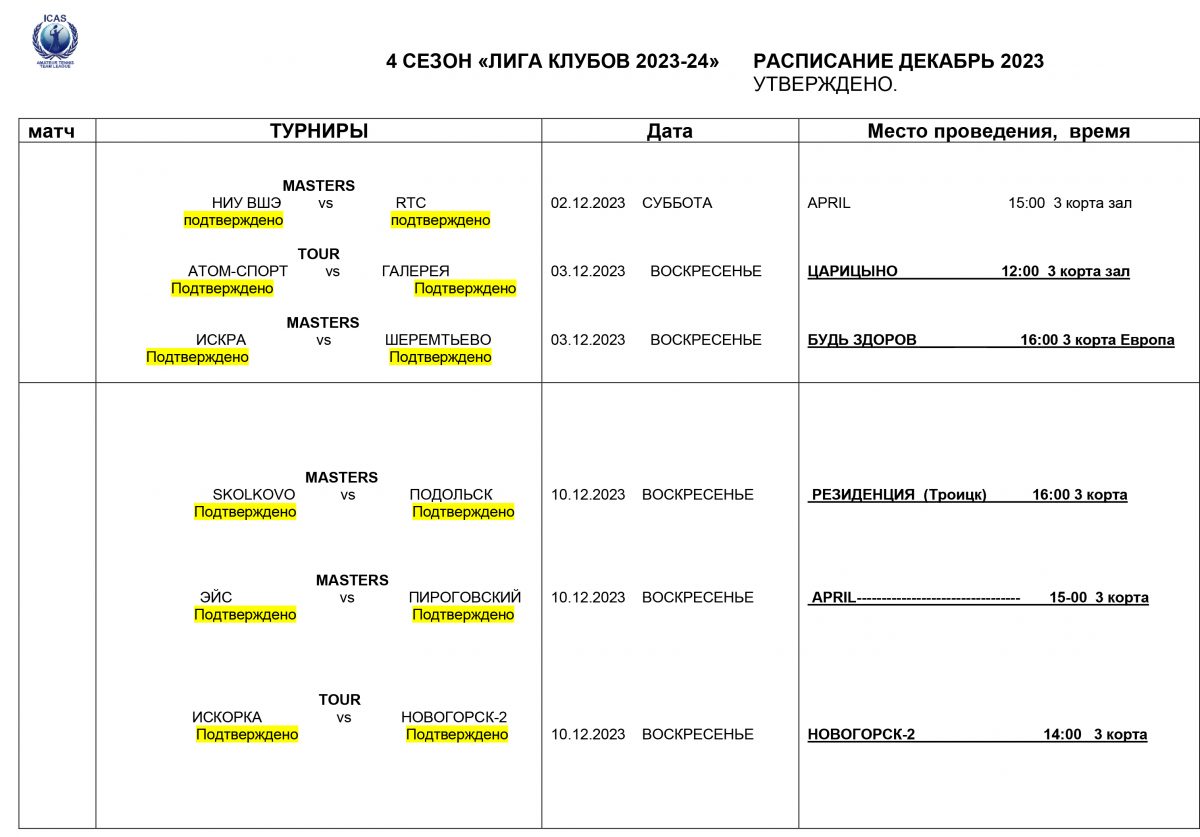  Вариант 6 РАСПИСАНИЕ ЛИГА Клубов декабрь 2023 1 1 1200x837