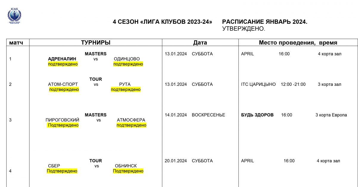  Вариант 8 для публикации РАСПИСАНИЕ ЛИГА Клубов январь 2024 1 1200x627